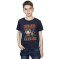 Miniatyrbild 2 av 3: DC Comics Chibi Catwoman Santa Claws T-shirt för pojkar