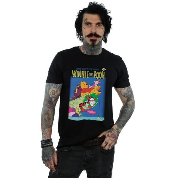 Disney T-shirt med Winnie The Pooh-affisch för herrar