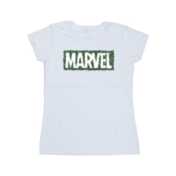 Marvel Dam/Tjej - Bomulls-T-shirt med Holly-logga