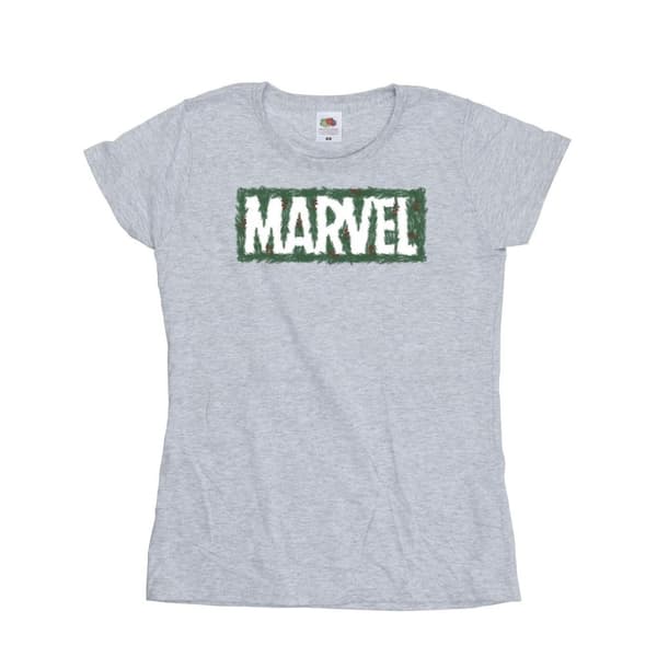 Marvel Dam/Tjej - Bomulls-T-shirt med Holly-logga