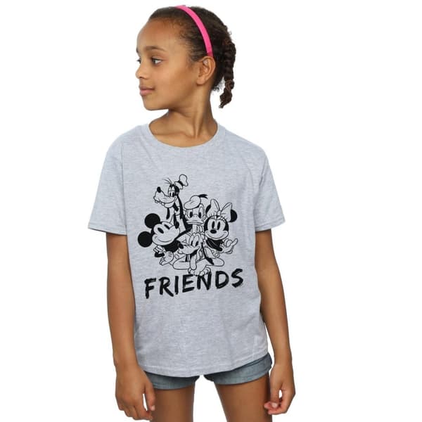 Disney Girls Mickey Mouse And Friends Cotton T-Shirt