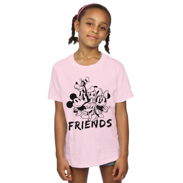 Disney Girls Mickey Mouse And Friends Cotton T-Shirt