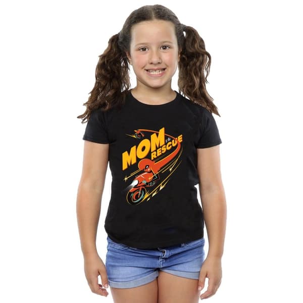 Disney Girls The Incredibles Mom To The Rescue Cotton T-Shirt