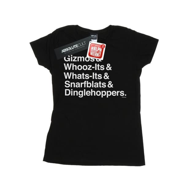 Disney Womens/Ladies Wreck It Ralph Ariel´s Shirt Cotton T-Shirt