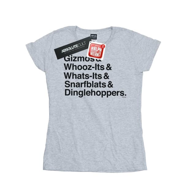 Disney Womens/Ladies Wreck It Ralph Ariel´s Shirt Cotton T-Shirt