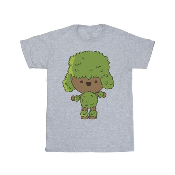 Marvel Girls I Am Groot Chibi Dance Cotton T-Shirt