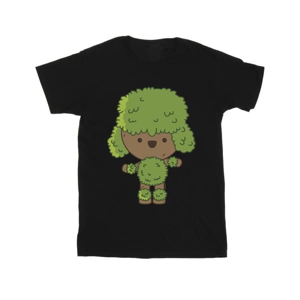 Marvel Girls I Am Groot Chibi Dance Cotton T-Shirt