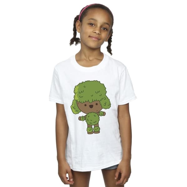 Marvel Girls I Am Groot Chibi Dance Cotton T-Shirt