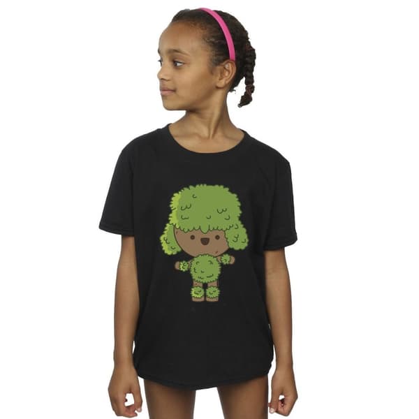 Marvel Girls I Am Groot Chibi Dance Cotton T-Shirt