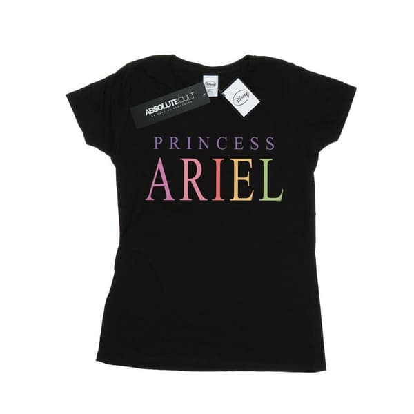 Disney Womens/Ladies The Little Mermaid Ariel Graphic Cotton T-Shirt
