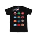 Miniatyrbillede 1 af 3: Marvel Mens Avengers Pumpkin Icons T-Shirt