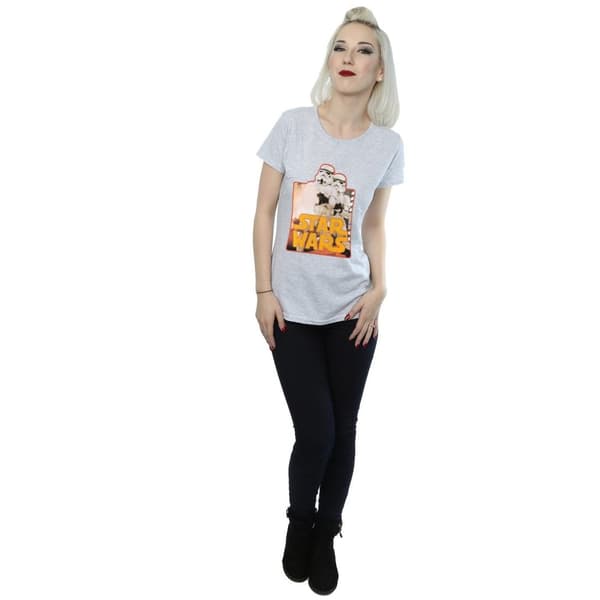 Star Wars Womens/Ladies Stormtrooper Assault Cotton T-Shirt