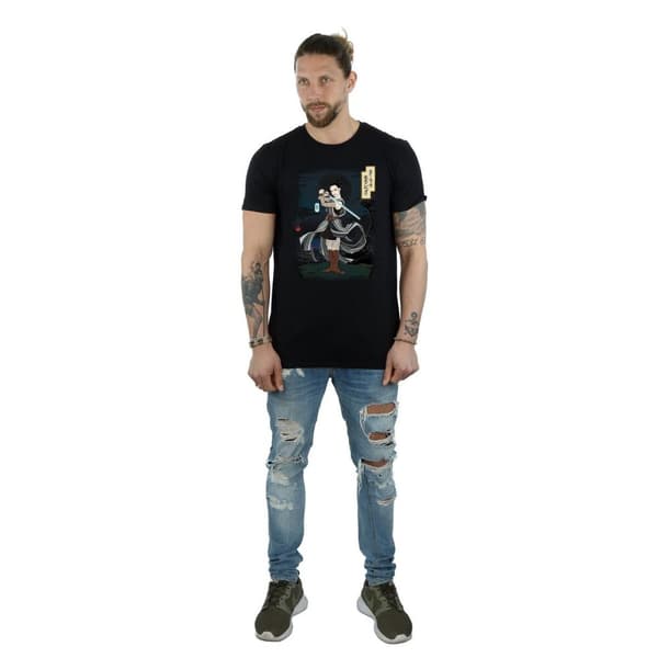 Star Wars Mens The Last Jedi Japanese Rey T-Shirt