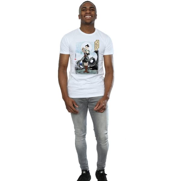 Star Wars Mens The Last Jedi Japanese Rey T-Shirt