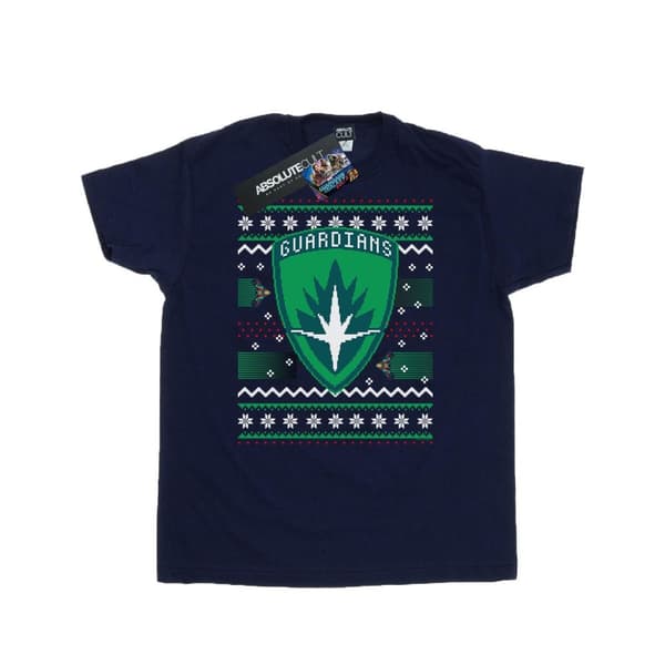 Marvel Mens Guardians Of The Galaxy Fair Isle T-Shirt