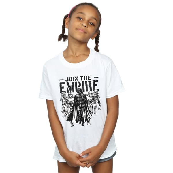 Star Wars Girls Support The Troops Cotton T-Shirt