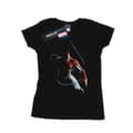 Miniatyrbild 1 av 3: Marvel T-shirt i bomull med Spider-Man-målning - dam/dam