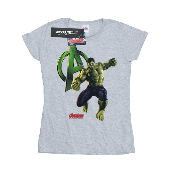 Marvel Dam/Tjej Hulk Pose T-shirt i bomull