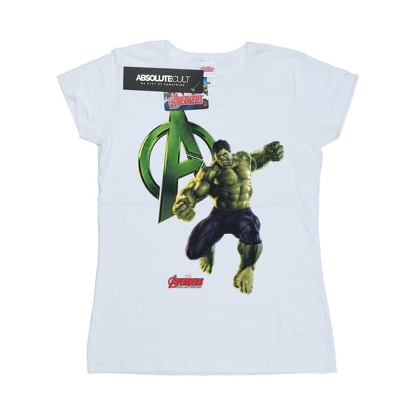 Marvel Dam/Tjej Hulk Pose T-shirt i bomull