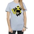 Pikkukuva 3 / 5: DC Comics Womens/Ladies Chibi Batman Swinging Cotton Boyfriend T-Shirt