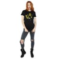 Pikkukuva 4 / 5: DC Comics Womens/Ladies Chibi Batman Swinging Cotton Boyfriend T-Shirt