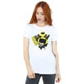 Pikkukuva 2 / 5: DC Comics Womens/Ladies Chibi Batman Swinging Cotton Boyfriend T-Shirt