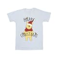 Miniatyrbild 1 av 3: Disney Winnie the Pooh Happy Christmas Holly T-shirt i bomull för flickor