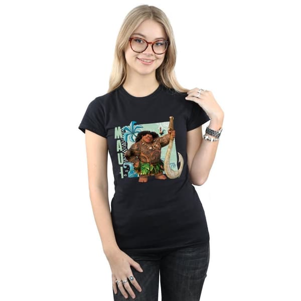 Disney Womens/Ladies Moana Maui Cotton T-Shirt