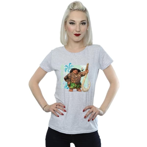 Disney Womens/Ladies Moana Maui Cotton T-Shirt