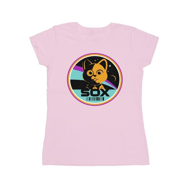 Disney Womens/Ladies Lightyear Sox Circle Cotton T-Shirt