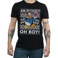 Pikkukuva 3 / 5: Disney Mens Donald Duck Christmas Fair Isle T-Shirt