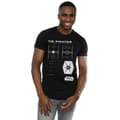 Pikkukuva 2 / 5: Star Wars Mens TIE Fighter Blueprint T-Shirt