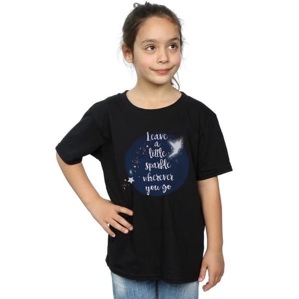 Disney T-shirt i bomull för flickor - Tingeling A Little Sparkle