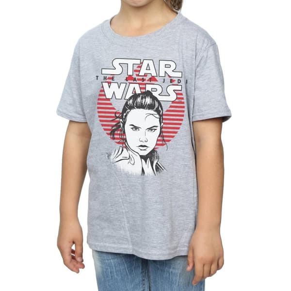 Star Wars Girls The Last Jedi Heroes Cotton T-Shirt