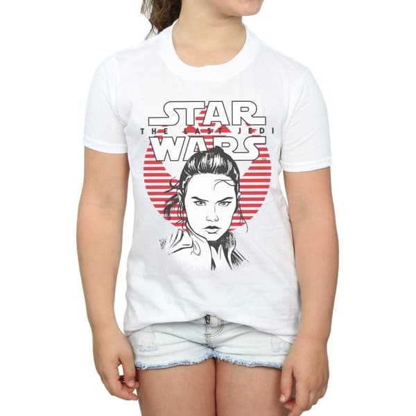 Star Wars Girls The Last Jedi Heroes Cotton T-Shirt