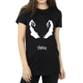 Miniatyrbild 3 av 5: Marvel Dam/Tjej Spider-Man Venom Eyes Boyfriend T-shirt i bomull