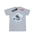 Miniatyrbilde 1 av 3: Star Wars Womens/Ladies Christmas AT-AT Reindeer Cotton Boyfriend T-Shirt