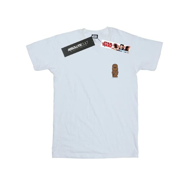 Star Wars Chewbacca t-shirt i bomull med brösttryck för flickor