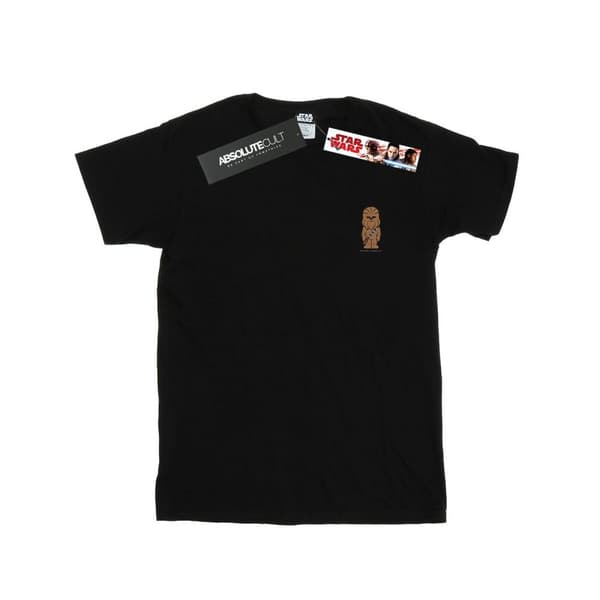 Star Wars Chewbacca t-shirt i bomull med brösttryck för flickor