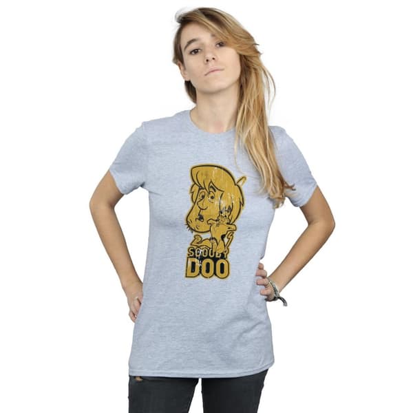 Scooby Doo Dam/Tjej And Shaggy Boyfriend-T-shirt i bomull