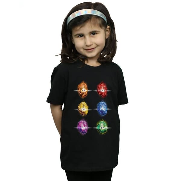 Marvel Girls Avengers Infinity War Infinity Stones Cotton T-Shirt