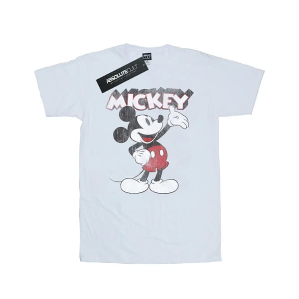 Disney Mens Mickey Mouse Presents T-Shirt
