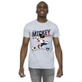 Miniatyrbild 2 av 3: Disney Mens Mickey Mouse Team Mickey Football T-shirt