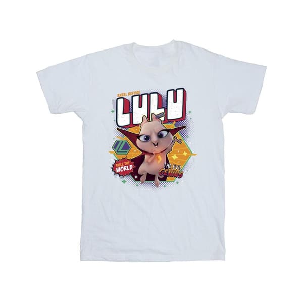 DC Comics Girls DC League Of Super-Pets Lulu Evil Genius Cotton T-Shirt
