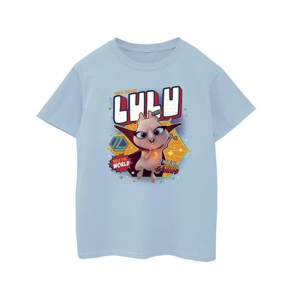 DC Comics Girls DC League Of Super-Pets Lulu Evil Genius Cotton T-Shirt