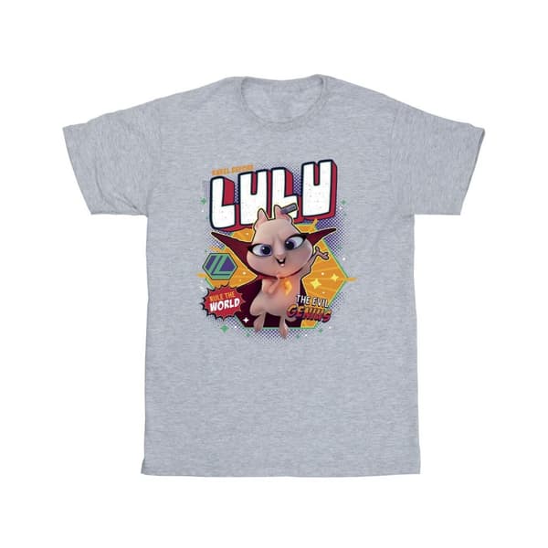 DC Comics Girls DC League Of Super-Pets Lulu Evil Genius Cotton T-Shirt
