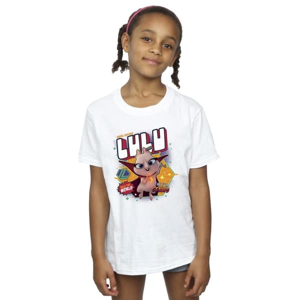 DC Comics Girls DC League Of Super-Pets Lulu Evil Genius Cotton T-Shirt