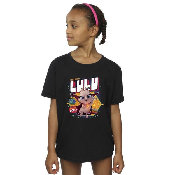 DC Comics Girls DC League Of Super-Pets Lulu Evil Genius Cotton T-Shirt