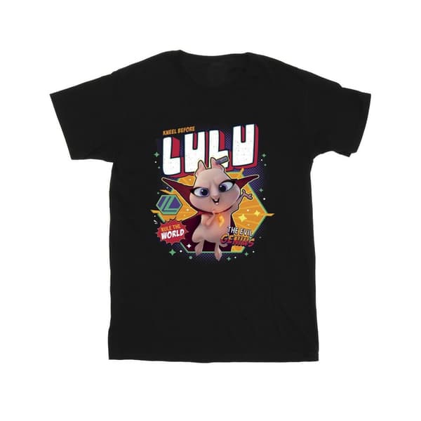 DC Comics Girls DC League Of Super-Pets Lulu Evil Genius Cotton T-Shirt