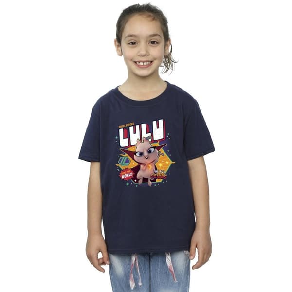 DC Comics Girls DC League Of Super-Pets Lulu Evil Genius Cotton T-Shirt